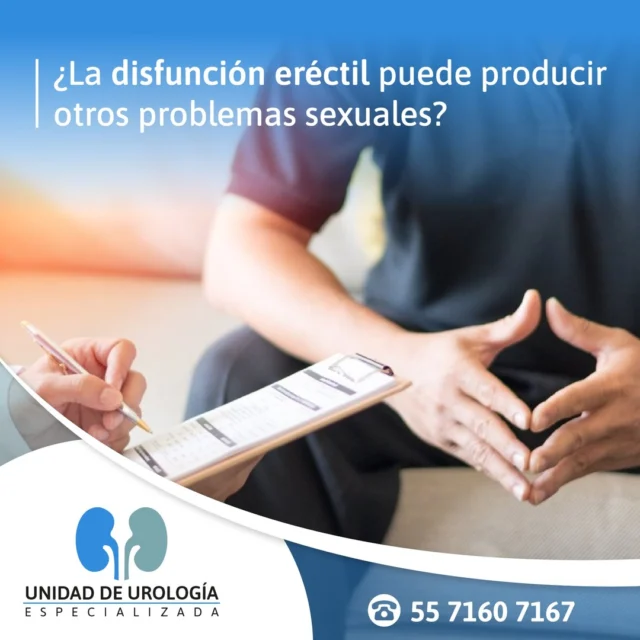 ¿La disfunción eréctil puede producir otros problemas sexuales?
 
Existe la posibilidad de que si un hombre sufre de disfunción eréctil pueda presentar algún otro problema sexual, tales como la eyaculación precoz o la disminución del deseo sexual, también es posible que comience a desarrollar problemas de índole psicológicos.
 
Existen tratamientos que pueden ayudar a solucionar el problema de la disfunción eréctil, es importante identificar el origen del problema para darle el debido tratamiento y así evitar que se generen otro tipo de afecciones.

Consulta a nuestros especialistas
ＣＩＴＡＳ
Teléfono: 55 7160 7167
WhatsApp: 55 2469 9630
Urgencias 24 hrs: 55 1204 5618
https://urologos.doctor/
.
.
.
.
.
#urología #urólogo #urólogocdmx #saludsexual #yomecuido #saludparatodos #saludmasculina #prevención #prevenir #datosmedicos #tipsmedicos #consejos #vph #ets #cancer #Cancerdeprostata